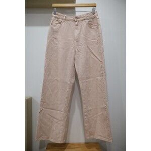 Rolla's Heidi High Rise Loose Straight Pink Jeans Womens Size 29 Barbie Denim